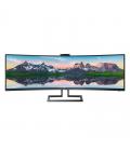 Monitor curvo multimedia philips superwide 499p9h - 48.8'/124cm 1800r - 5120*1440 - 2*5w - displayport - 2*hdmi - regul. altura 