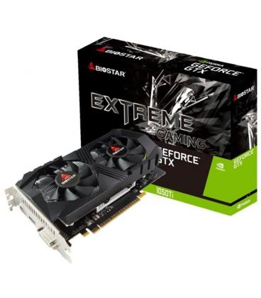 Tarjeta gráfica biostar geforce gtx1050ti - 4gb gddr5 - 1291 mhz - pci 3.0 - hdmi - displayport - dvi - Imagen 1