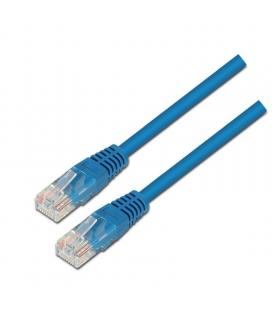 Latiguillo de red aisens a133-0191 - rj45 - utp - cat5e - 1m - azul - Imagen 1