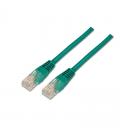 Latiguillo de red aisens a135-0245 - rj45 - utp - cat6 - 0.5m - verde - Imagen 1