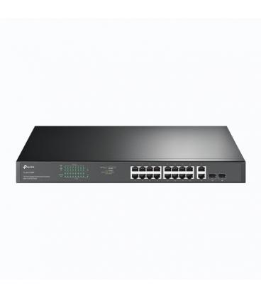 SWITCH TP-LINK 18-PORT GIGABIT RACKMOUNT SWITCH WITH 16-PORT POE+ - Imagen 1