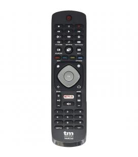 Mando a distancia universal tm electron tmurc340 - compatible con tv philips - 2*aaa (no incluidas) - negro