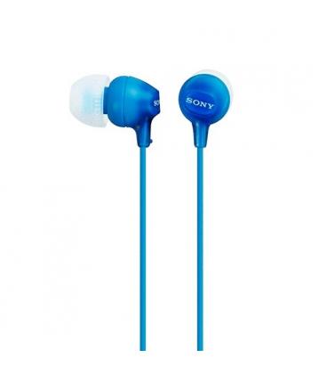 AURICULARESMICRO SONY MDR-EX15AP AZUL - Imagen 1