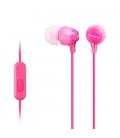 AURICULARESMICRO SONY MDR-EX15AP ROSA - Imagen 2