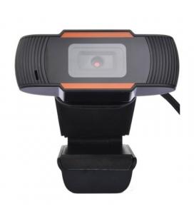 Webcam leotec meeting webcam 720p - cmos 0.3mpx - max. res. 1280*720 - autofocus - micrófono integrado - cable usb 1.2m - plug -