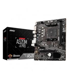 PLACA MSI A520M-A PRO AMD AM4 DDR4 HDMI PCIE3.0 USB3.2 MATX