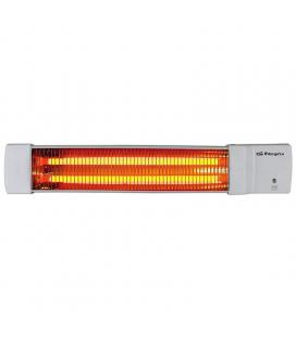 Estufa de cuarzo para baño orbegozo bb 5002 - 1200w - 2 niveles potencia (600/1200w) - 2 barras de cuarzo - pantalla orientable