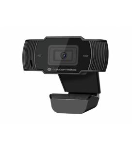 Webcam fhd conceptronic amdis01b - 720p - usb 2.0 - 30 fps - angulo vision 68º - microfono integrado - Imagen 1