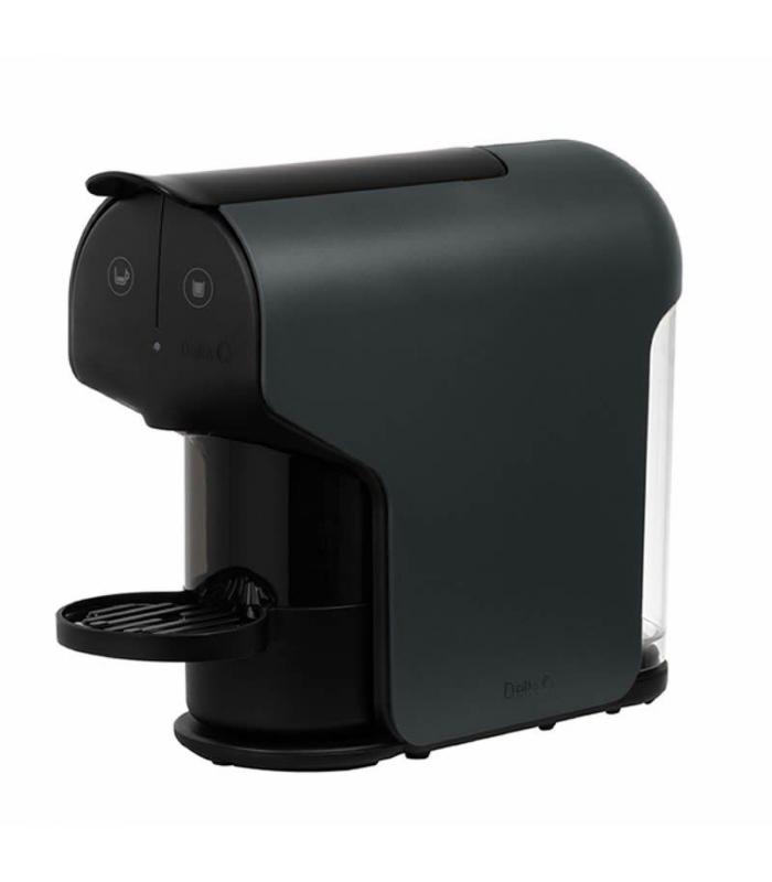 Cafetera delta q quick antracita - para cápsulas cafe/te delta q - 1200w -  deposito 0.8l