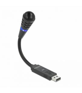 Delock Micrófono USB con botón silencio - Imagen 1