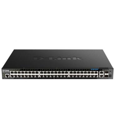 D-Link DGS-1520-52MP Switch 44xGE 2x10GE 2xSFP+ - Imagen 1