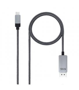 Nanocable Cable conversor USB-C/M a DP/M 1.8 m - Imagen 1