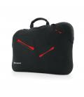 FUNDA / MALETIN SLEEVE NEOPRENO PHOENIX STOCKHOLM PARA PORTATIL NETBOOK HASTA 17" COLOR NEGRO DETALLES EN ROJO - Imagen 1