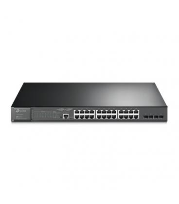 SWITCH TP-LINK 24 PORT GIGABIT L2 POE+ 4SFP - Imagen 1