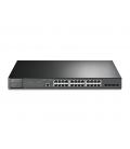 SWITCH TP-LINK 24 PORT GIGABIT L2 POE+ 4SFP - Imagen 1