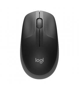 Ratón inalámbrico logitech m190/ hasta 1000 dpi/ gris marengo