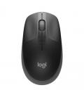 Ratón inalámbrico logitech m190/ hasta 1000 dpi/ gris marengo - Imagen 1