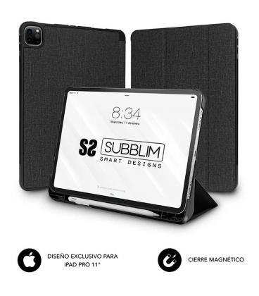 Funda subblim shock case para tablet ipad 11' 2020/ negra - Imagen 1
