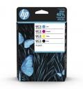 Cartucho de tinta original hp nº953 multipack/ cian/ magenta/ amarillo/ negro - Imagen 1