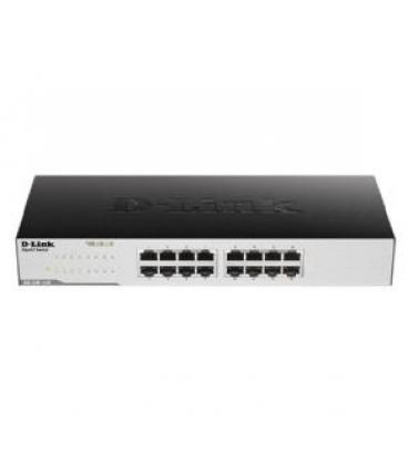 Switch 16 puertos 10 - 100 - 1000 go - sw - 16g d - link - Imagen 1