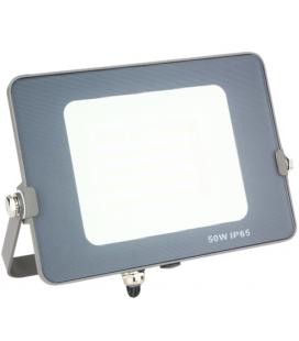 Foco proyector led silver electronics forge ips 65 50w - 5700k luz fria - 4.000lm color gris - Imagen 1
