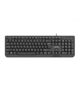 TECLADO NATEC TROUT SLIM NEGRO - Imagen 1