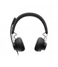 AURICULARES MICRO LOGITECH ZONE WIRED NEGRO DIADEMA/USB 981 - Imagen 3