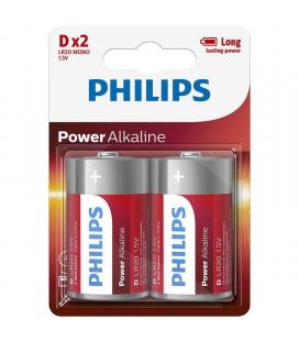 Pack de 2 pilas d philips lr20p2b/05/ 1.5v/ alcalinas - Imagen 1