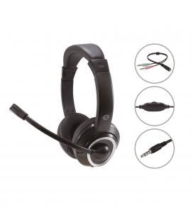 Auricular conceptronic polona02ba - jack 3.5mm - microfono - control volumen - Imagen 1