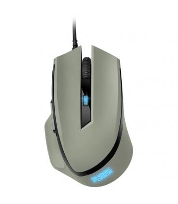 RATON SHARKOON SHARK FORCE II GRIS USB - Imagen 1