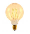 Bombilla led silver electronic filamento edison globo 3w=25w - e27 - 2.200k - 320º - 330 lm - luz extra calida - a++ - Ima