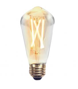 Bombilla led silver electronic filamento edison pera 2w=20w - e27 - 2.200k - 320º - 220 lm - luz extra calida - a++ - Imag