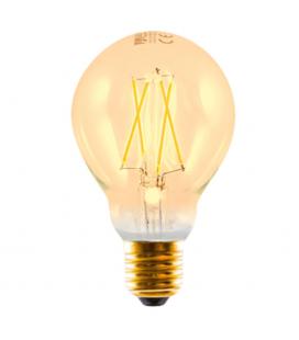 Bombilla led silver electronic filamento edison estandar 3w=20w - e27 - 2.200k - 320º - 300 lm - luz extra calida - a++
