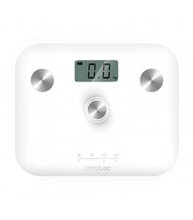 Báscula de baño cecotec surface precision ecopower 10100 full healthy/ análisis corporal/ hasta 180kg/ blanca