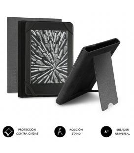 Funda para libro electrónico subblim clever ebook stand case 6'/ gris - Imagen 1