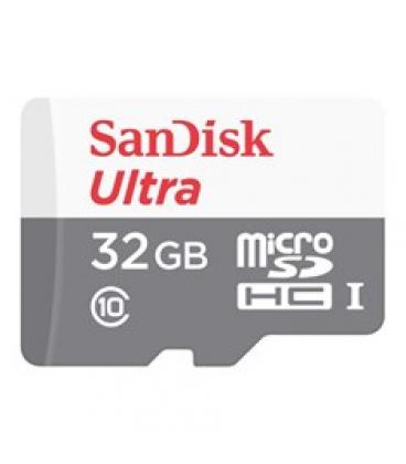 Tarjeta memoria micro secure digital sd hc + adaptador sandisk - 32gb - clase 10 - sdhc 100mb - s - Imagen 1