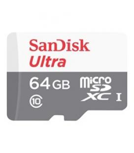 Tarjeta memoria micro secure digital sd hc + adaptador sandisk - 64gb - clase 10 - sdhc 100mb - s - Imagen 1