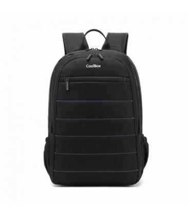 Coolbox Mochila Portatil 15.6" Negro - Impermeable - Imagen 1