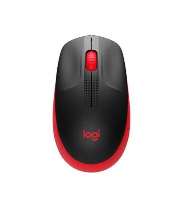 RATON LOGITECH M190 WIRELESS ROJO 3 BOTONES/10 M/NANO RECEP - Imagen 1
