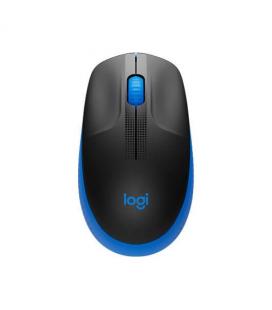 RATON LOGITECH M190 WIRELESS NEGRO AZUL 3 BOTONES/10 M/NANO - Imagen 1