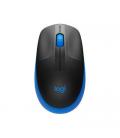RATON LOGITECH M190 WIRELESS NEGRO AZUL 3 BOTONES/10 M/NANO - Imagen 5
