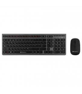 Combo inalambrico teclado multimedia y raton phoenix receptor usb 2.4ghz wireless raton 1000dpi diseño ultra delgado