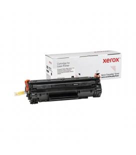 Tóner xerox 006r03708 compatible con hp cb435a/cb436a/ce285a/crg-125/ 2000 páginas/ negro