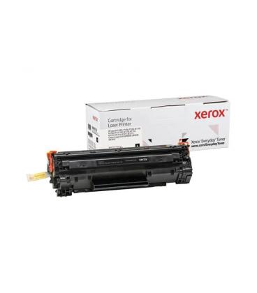 Tóner xerox 006r03708 compatible con hp cb435a/cb436a/ce285a/crg-125/ 2000 páginas/ negro - Imagen 1
