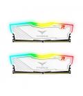 MODULO DDR4 16GB 2X8GB PC3200 TEAMGROUP DELTA WHIT BLANCO/T - Imagen 1