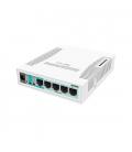 HUB SWITCH 5 PTOS MIKROTIK RB260GS 5xGIGABIT PoE CSS106-5G- - Imagen 1