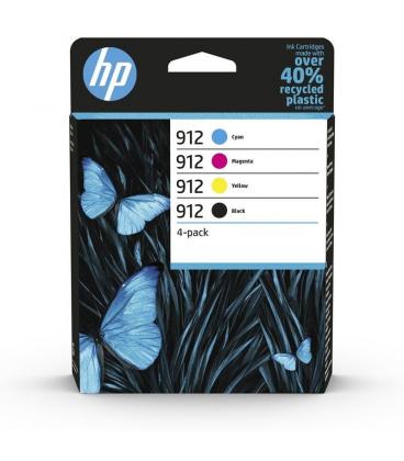 Cartucho de tinta original hp nº912 multipack/ negro/ magenta/ cian/ amarillo - Imagen 1