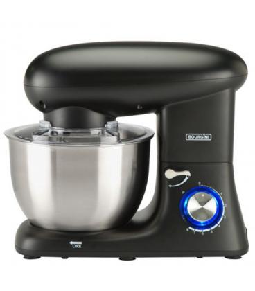 Amasadora bourgini kitchen chef plus 5.52l negra - Imagen 1