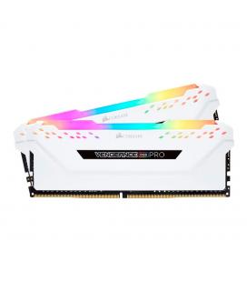 Corsair Vengeance RGB Pro 32Gb (2x 16Gb) DDR4 3200Mhz 1.35V Blanca - Imagen 1