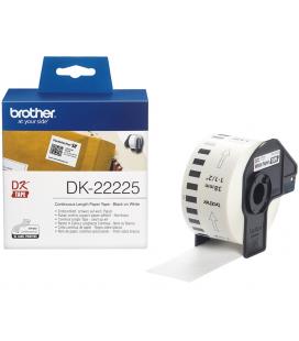 Etiquetas cinta continua brother blanca dk22225 38mm - Imagen 1